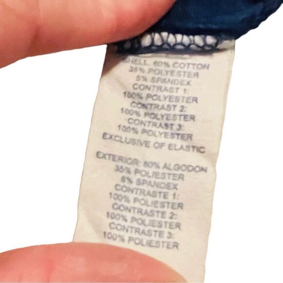 Olsenboye Denim Strapless Bustier Dress with Layers - M - Picture 10 of 16